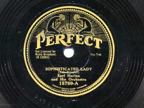 Sophisticated Lady by Earl Harlan and his Orchestra (Don Redman and his Orch), 1933