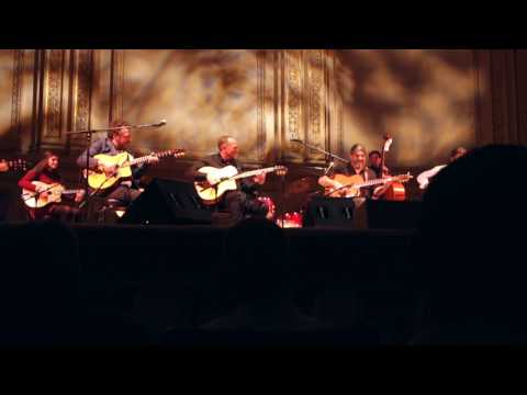 Stephane Wrembel, Stochelo Rosenberg and Al Di Meola at Carnegie Hall