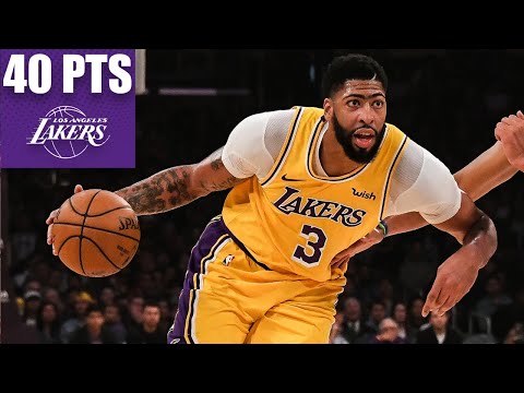 Anthony Davis goes off for 40-20 in 3 quarters | 2019-20 NBA Highlights