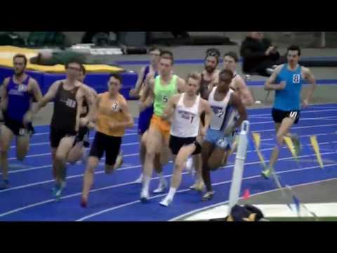 NWC Track & Field: Men's Mile @ 2017 SDSU Indoor Classic.