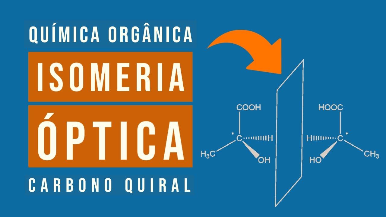 ISOMERIA ÓPTICA | CARBONO QUIRAL ou CARBONO ASSIMÉTRICO | Aula 32