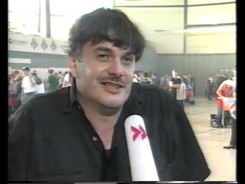 RP - Tischfußball DM Bingen 1999 mit Thiele, Thierry Müller, Collignon, Allalou, Sandra Ranff, Falk