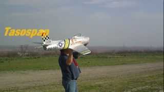 preview picture of video 'F-86F Sabre 90mm EDF - Fly Fly'