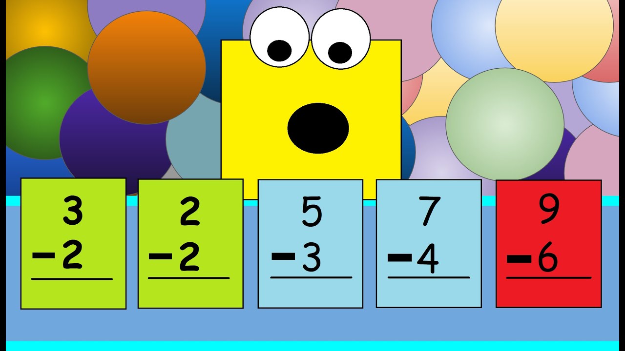 Single Digit Subtraction Practice!