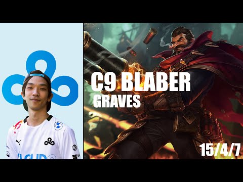 C9 Blaber | Graves Jungle | LCS Solo Queue