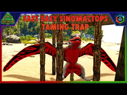 The EASY Sinomacrops Taming Trap! How to Tame a Sinomacrops the Fast, Easy Way.