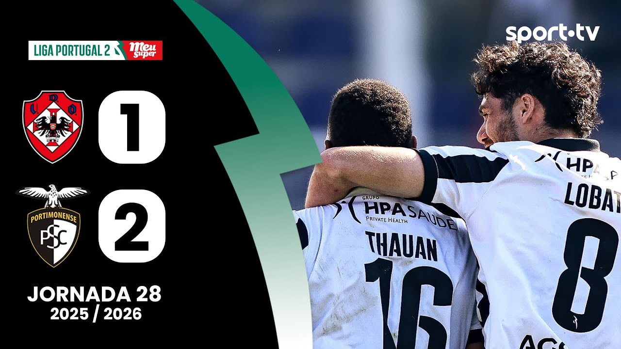 UD Oliveirense vs Portimonense SAD Highlights