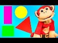 Canciones Infantiles Las Figuras Geométricas El Mono Sílabo Videos Para Niños