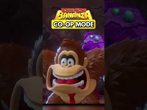 Donkey Kong's CO-OP Mode is Great for Families!!!