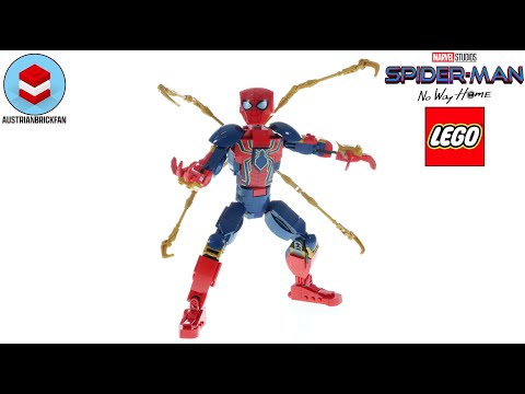 LEGO Marvel Iron Spider-Man Construction Figure Video Preview