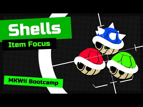 Item Focus, Green, Red and Blue Shells - Mario Kart Wii