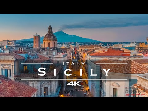Sicily, Italy 🇮🇹 - by drone [4K]