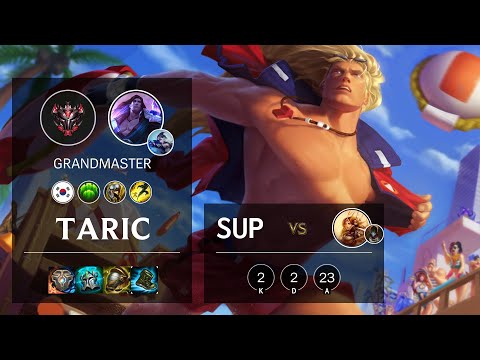 Taric Support vs Leona - KR Grandmaster Patch 10.21
