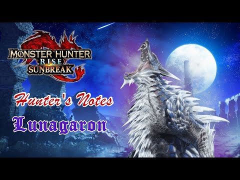 Frozen Menace - Lunagaron - Monster Hunter Rise Hunter's Notes