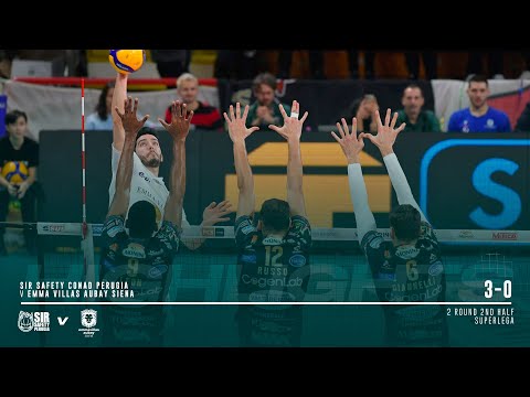 HIGHLIGHTS - 2 Round 2 Half | Perugia vs Siena