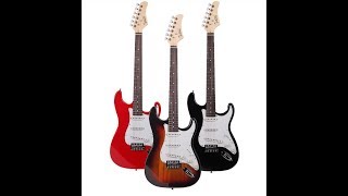 Video thumbnail for DIY Guitar Talk - Review and Demo of the Glarry GST Strat Style Guitar $60 by DIY Guitar Talk