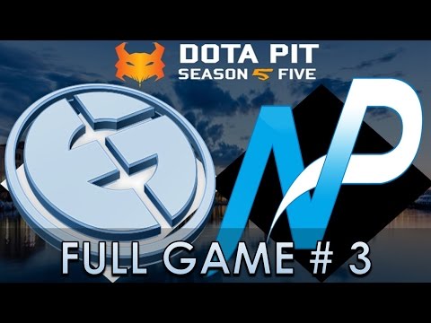 Evil Geniuses VS Team NP #3 | Dota Pit League Season 5 | Dota 2 Full Game 7.14