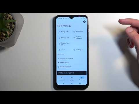 How to Copy Contacts on MOTOROLA Moto G9 Play?