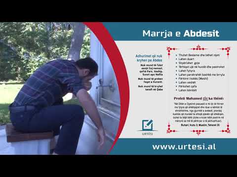 Si të marrim abdest të rregullt