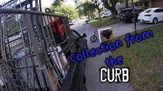 Selling scrap metal for cash... Street scrapping.