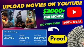 How I Made ₹10 Lakh by Uploading Movies On YouTube | Copy Paste Work