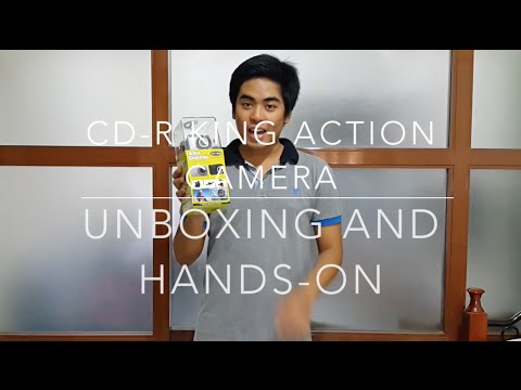 CD-R King Action Camera Unboxing and Hands-on