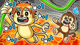 どんどん+1スピードする最強のおサルになってみたロブロックス🐒【 Roblox 】