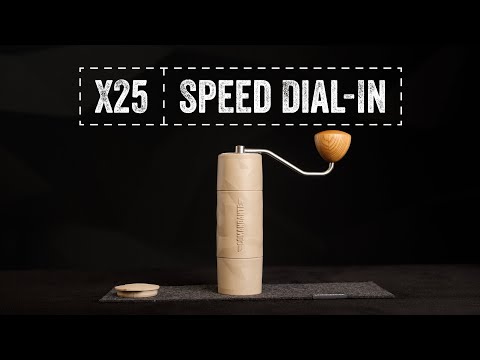 Comandante X25 Trailmaster - The fastest way to choose your grind setting!