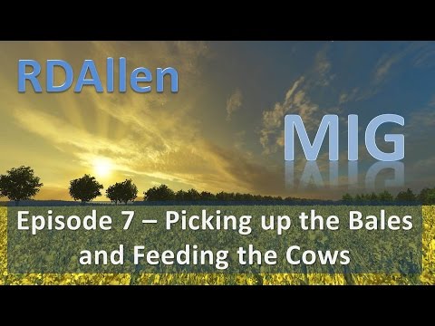 Farming Simulator 15 MIG E7 - Picking Up The Bales
