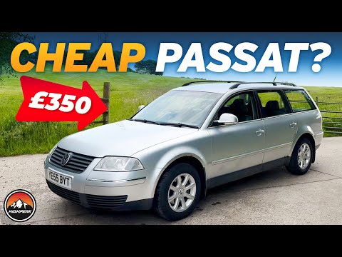 Ich habe mir einen günstigen VW Passat Kombi für 350 Pfund gekauft!