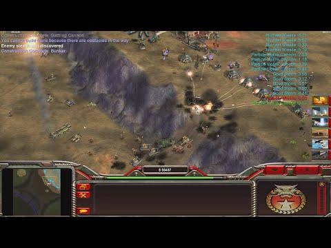 BOSS - Command & Conquer Generals Zero Hour - 1 vs 7 HARD Gameplay