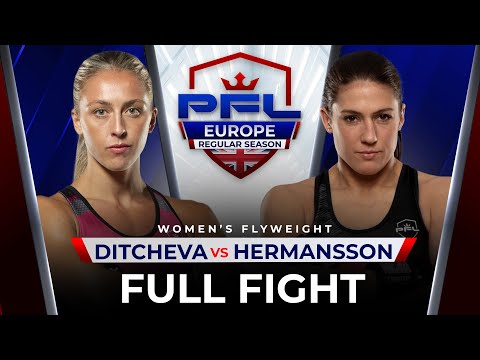 Dakota Ditcheva vs Malin Hermansson | PFL Newcastle