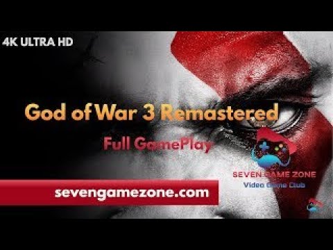 God Of War 3 Remastered Ps5 Gameplay Walkthrough  Full Game (4K 60FPS) - No Commentary