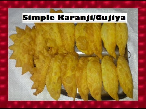 Karanji / Gujiya - Simple & Easy |  Diwali Special | Marathi Recipe | Shubhangi Keer | शुभ दीपावली Video