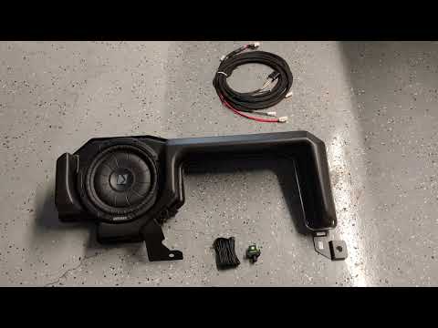 2024 Silverado HD Kicker Subwoofer (19417164) Install