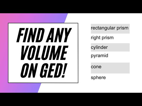 Find ANY Volume on the GED!