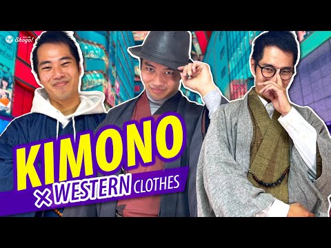 Introducing Three Styles of Men's Kimono Combined with...
