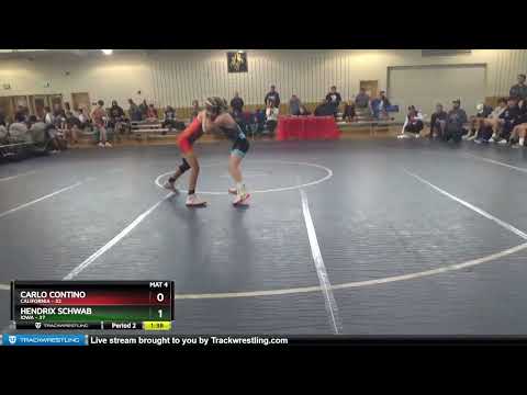 97 Lbs Round 3 (8 Team) - Carlo Contino, California Vs Hendrix Schwab, Iowa C49a