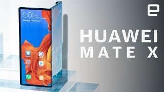 Huawei Mate X First Look at MWC 2019: Samsung&#039;s Galaxy Fold rival
