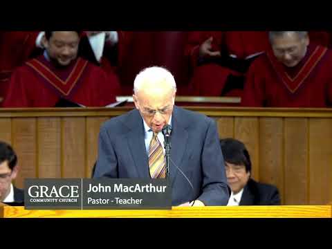 Pastor John MacArthur Reading Psalm 32 From The Legacy Standard Bible