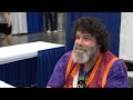 WWE wrestler Mick Foley reacts to death of Hulk Hogan