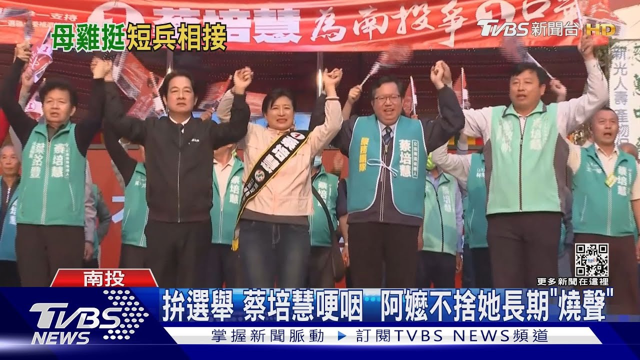 藍綠主席都來輔選 林明溱、蔡培慧補選決戰