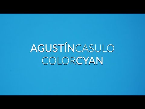 AGUSTIN CASULO - COLOR CYAN [VIDEOCLIP OFICIAL]