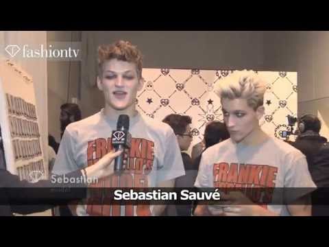 Male models saying their names