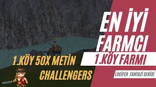 Thumbnail - YENİ FARM KARAKTERİMİZ HAYIRLI OLSUN MU? / 1.KÖYDE 50X METİN FARM / METİN2 TR LUCİFER DÜŞÜ