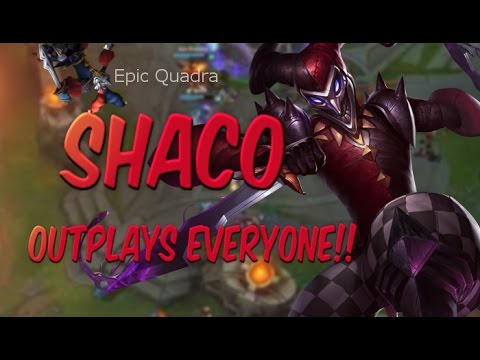 TRICKSTER SHACO OUTPLAYING EVERYONE