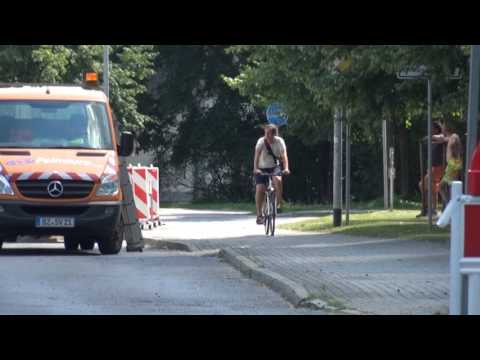 Halbseitige Sperrung der Fahrbahn wird verlängert - ELSTERWELLE