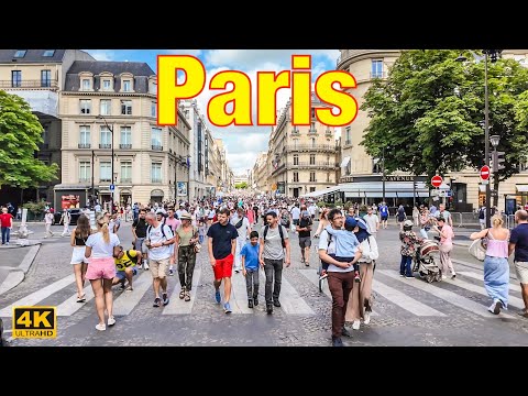 Paris, France🇫🇷 - 4K PARIS SUMMER WALK - 7 AUGUST 2025 | A Walk In Paris