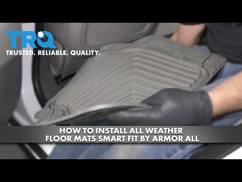 How To Install All Weather Floor Mats Smart Fit by Armor All