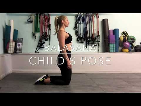 Stretching Sunday - Child's Pose to Stretch Your Lats